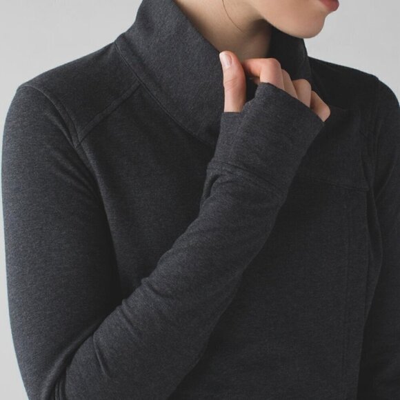 Lululemon Coast Wrap II Heathered Black - Picture 7 of 13